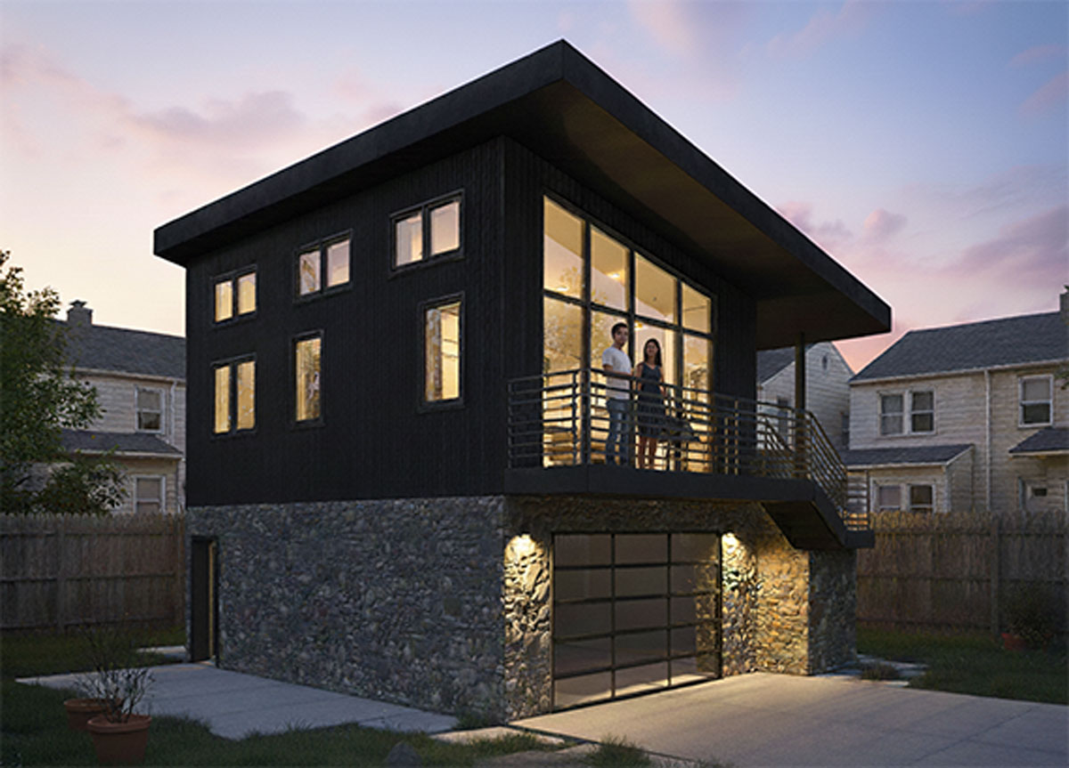 Far Nordic ADU — Detached Above New Garage ADU by FAR Architecture - Photo 2